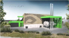 La Sté Chambérienne Distribution de Chaleur dépose le permis réalisé par Eclore pour sa chaufferie biomasse ZI de Chambéry-Bissy